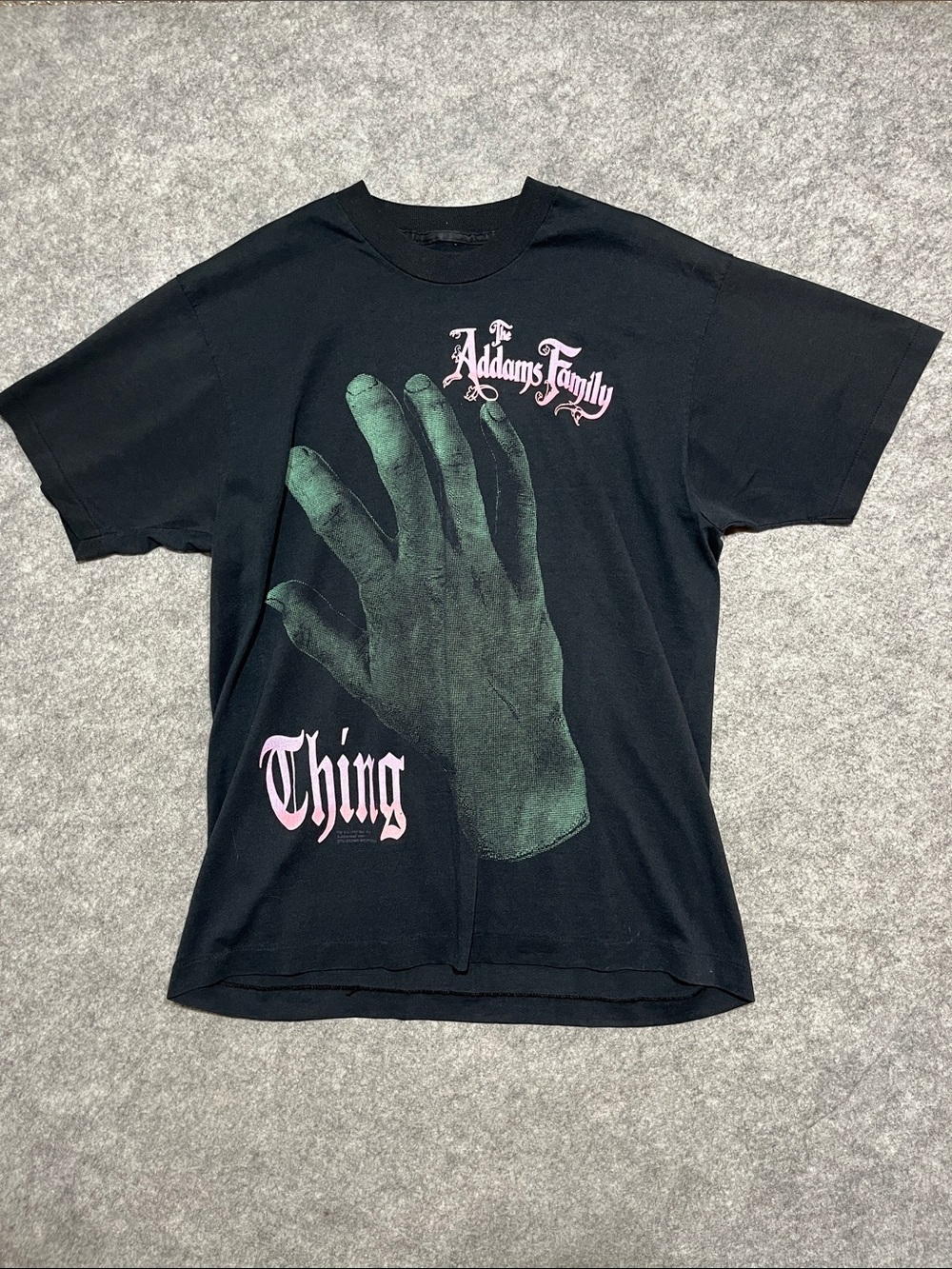 1992 Vintage Addams Family "Thing" Movie Graphic Tee
